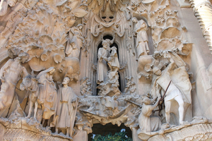 Small details of Sagrada Familia